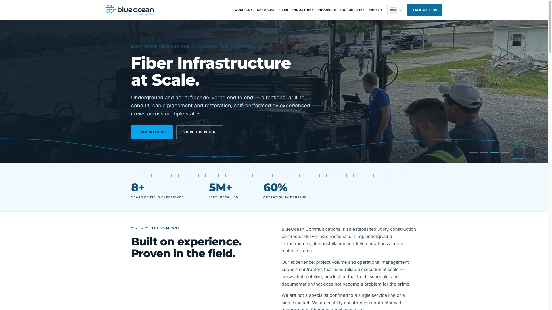 BlueOcean Communications new site